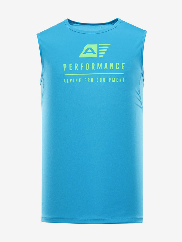 ALPINE PRO Tricou bărbătesc cu uscare rapidă ALPINE PRO MIXED albastru