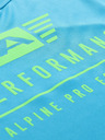 ALPINE PRO Tricou bărbătesc cu uscare rapidă ALPINE PRO MIXED albastru