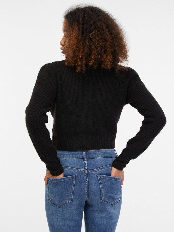 Orsay Cardigan negru de damă cu amestec de lână ORSAY