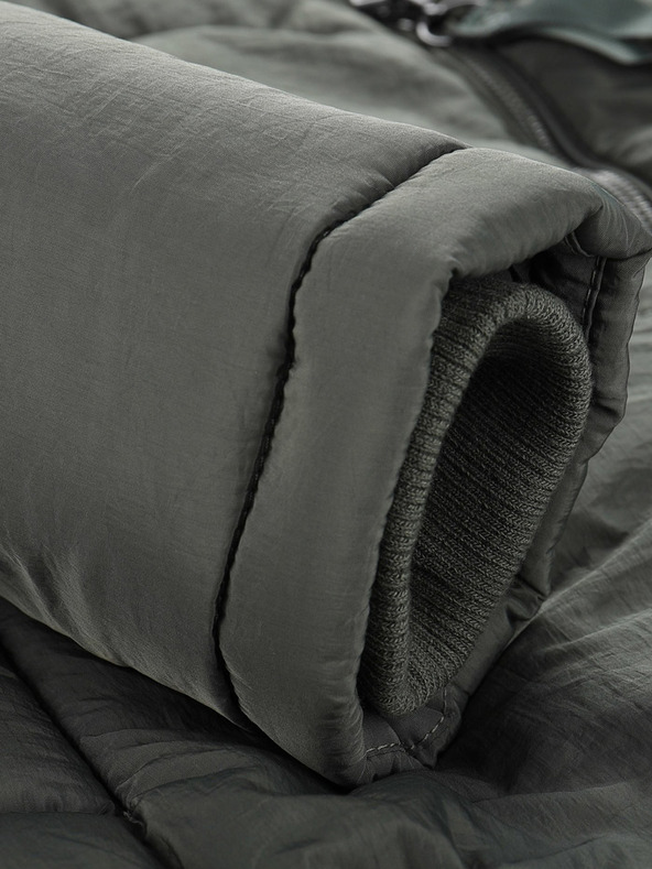 NAX Jachetă matlasată de iarnă gri pentru bărbați NAX Mabor