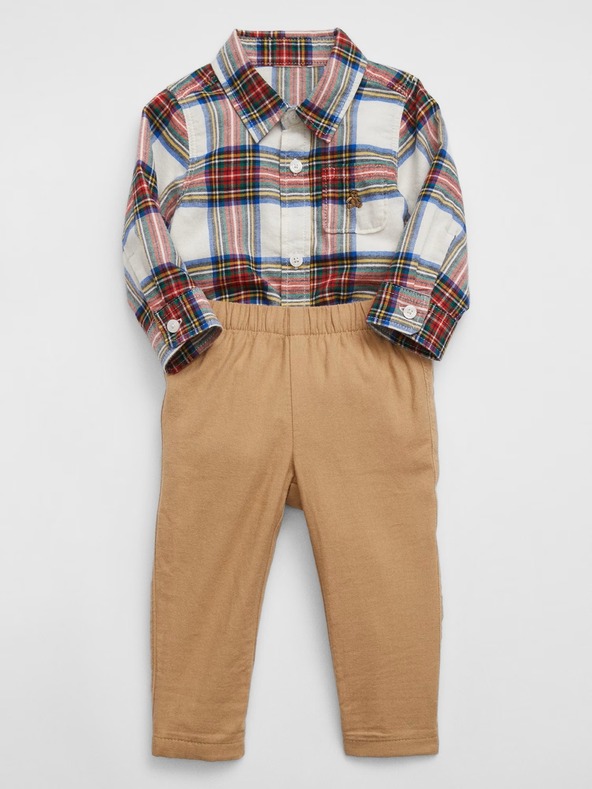 GAP Set din flanel pentru copii GAP