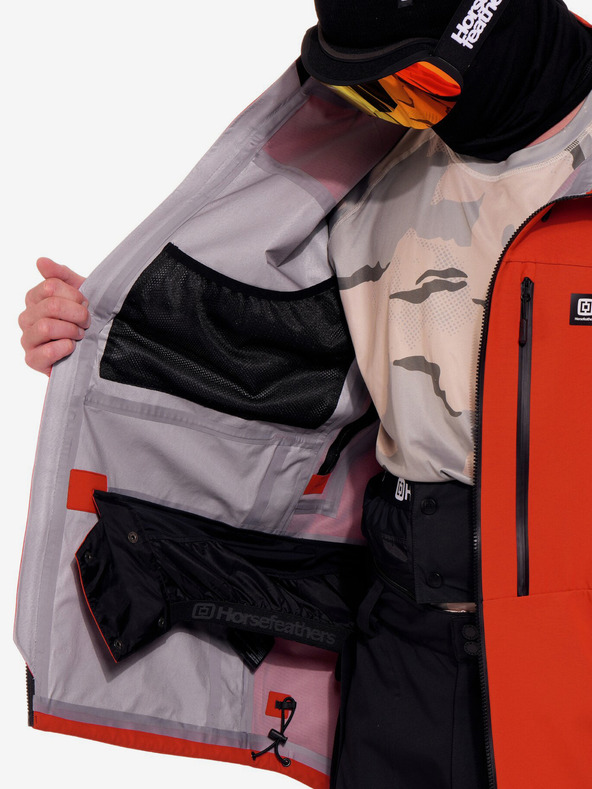 Horsefeathers Jachetă Terra 3 straturi - argilă roșie Horsefeathers