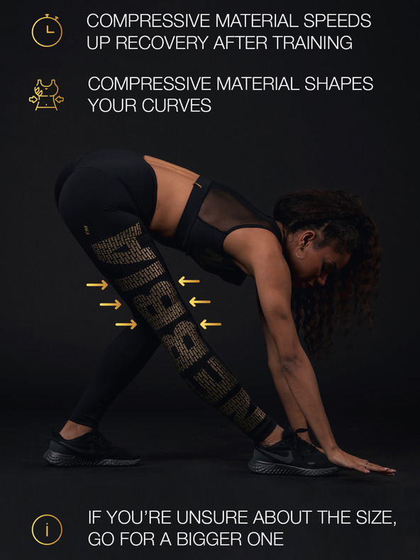 Nebbia Salopeta neagră pentru femei NEBBIA INTENSE Golden Jumpsuit 595