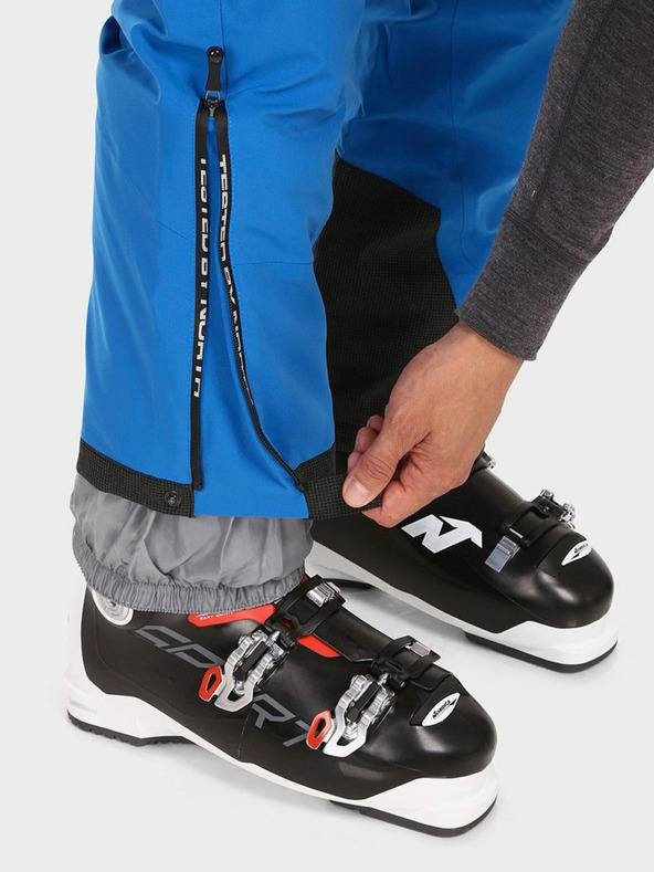 Kilpi Pantaloni de schi albaștri pentru bărbați Kilpi METHONE