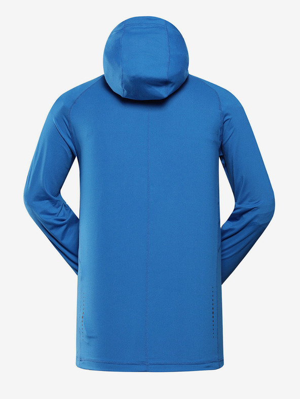 ALPINE PRO Hanorace albastru pentru bărbați Alpine Pro Izar cu uscare rapidă