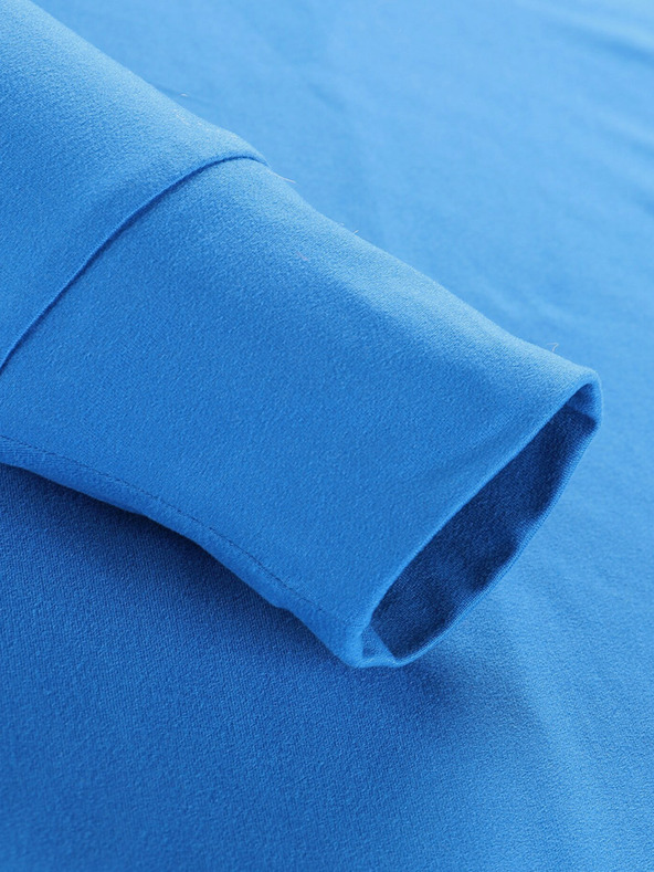 ALPINE PRO Hanorace albastru pentru bărbați Alpine Pro Izar cu uscare rapidă