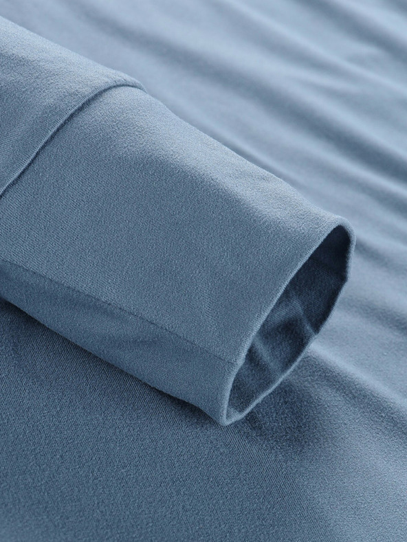 ALPINE PRO Hanorace albastru pentru bărbați Alpine Pro Izar cu uscare rapidă