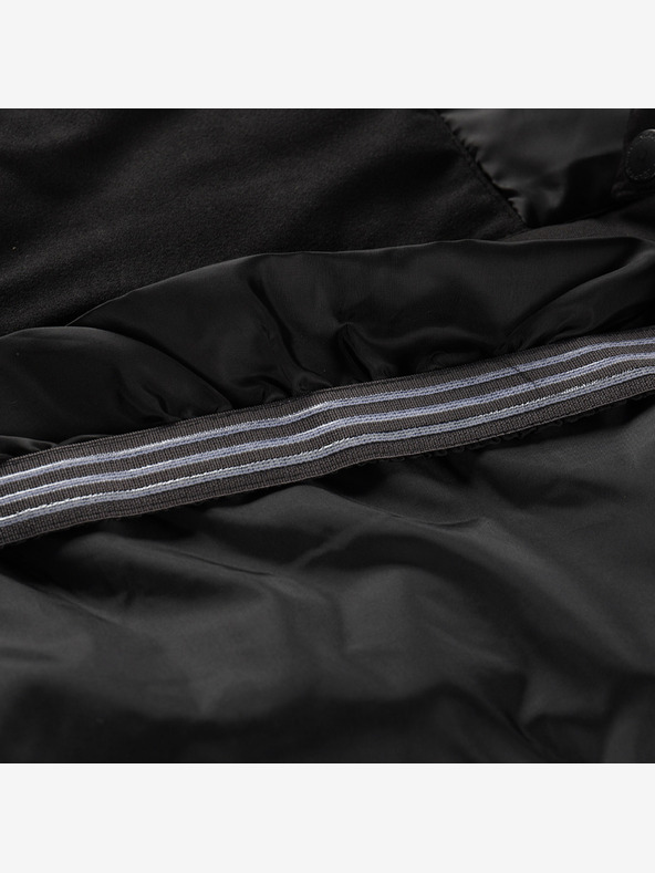 ALPINE PRO Ghete de schi pentru bărbați cu membrană ptx pentru zăpadă ALPINE PRO COMED negru