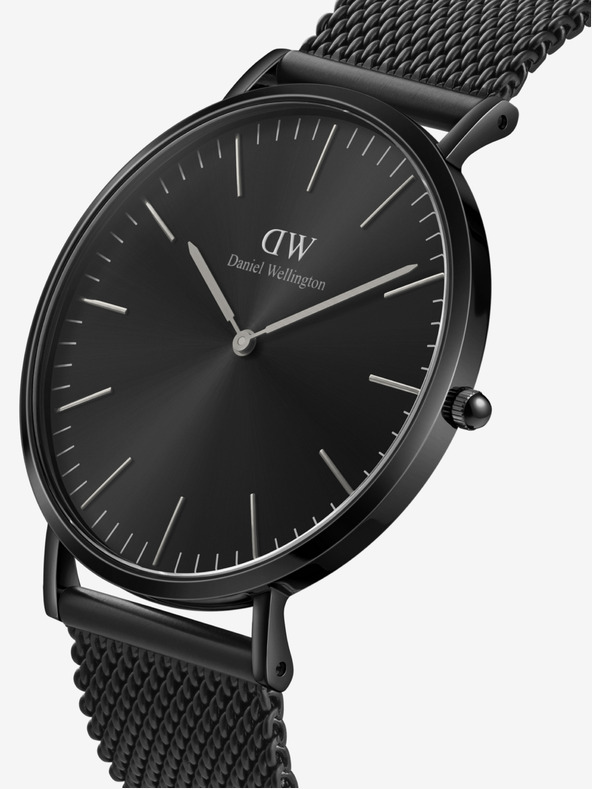 Daniel Wellington Ceas negru pentru bărbați Daniel Wellington CLASSIC
