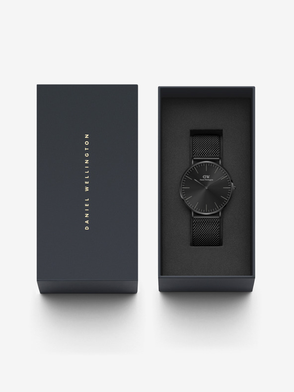 Daniel Wellington Ceas negru pentru bărbați Daniel Wellington CLASSIC