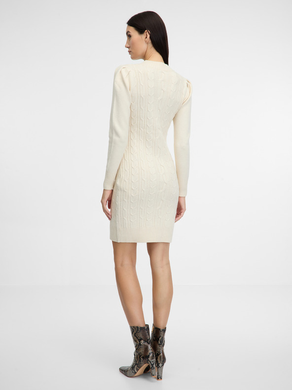 Orsay Rochie pulover crem pentru femei ORSAY