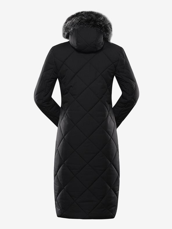 ALPINE PRO Palton matlasat de iarnă negru pentru femei ALPINE PRO GOSBERA