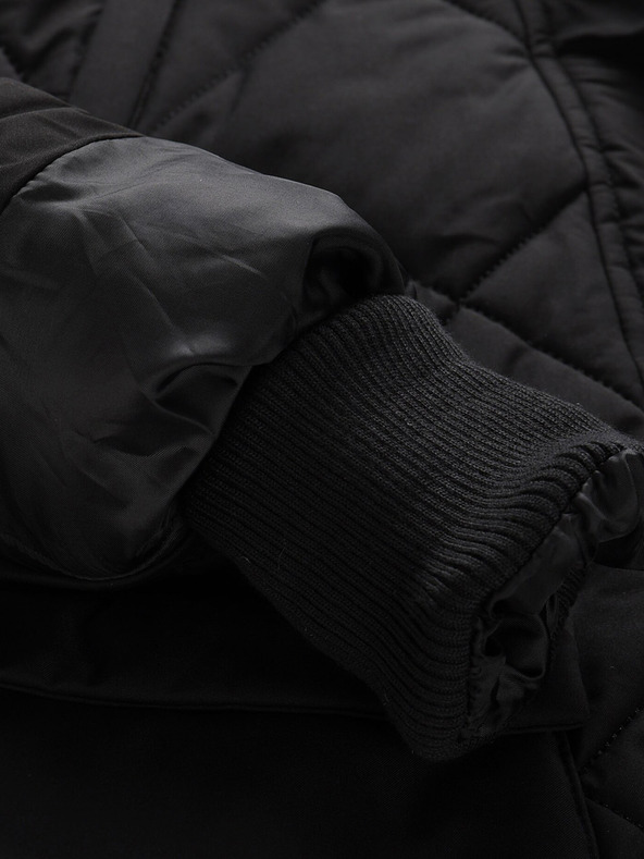 ALPINE PRO Palton matlasat de iarnă negru pentru femei ALPINE PRO GOSBERA