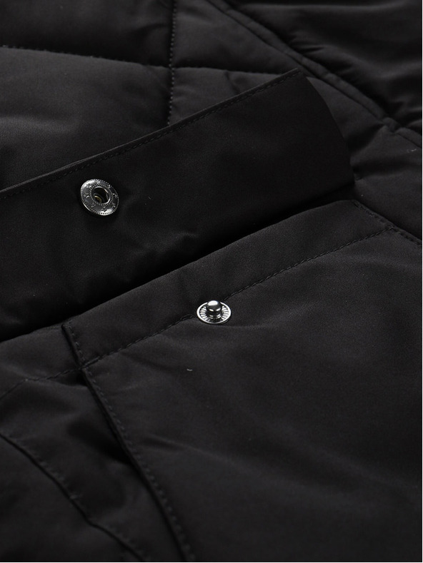 ALPINE PRO Palton matlasat de iarnă negru pentru femei ALPINE PRO GOSBERA