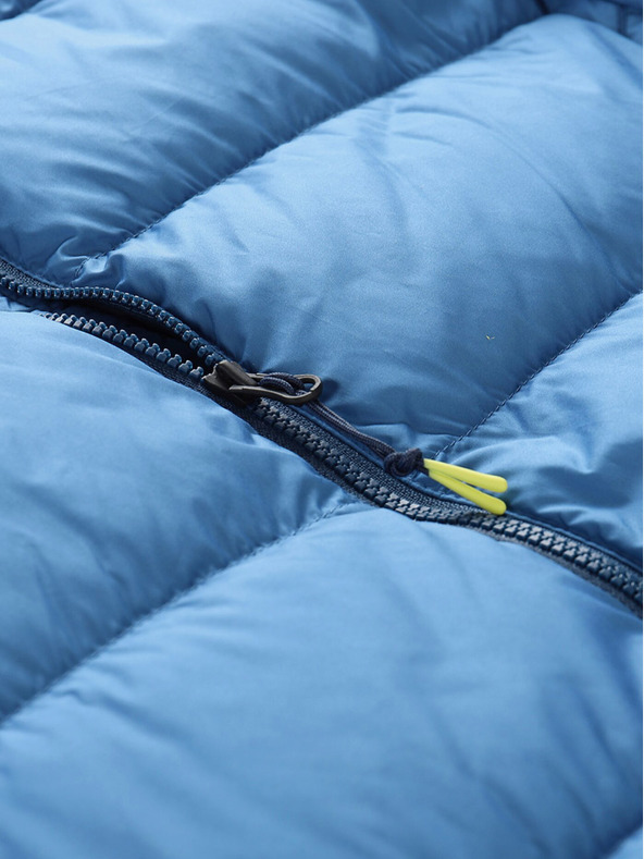 ALPINE PRO Jachetă matlasată de iarnă albastră pentru bărbați ALPINE PRO ROGIT