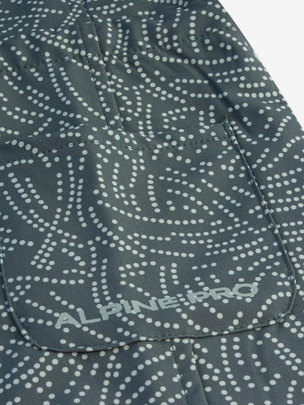 ALPINE PRO Rochie gri cu model pentru femei ALPINE PRO Cyphera