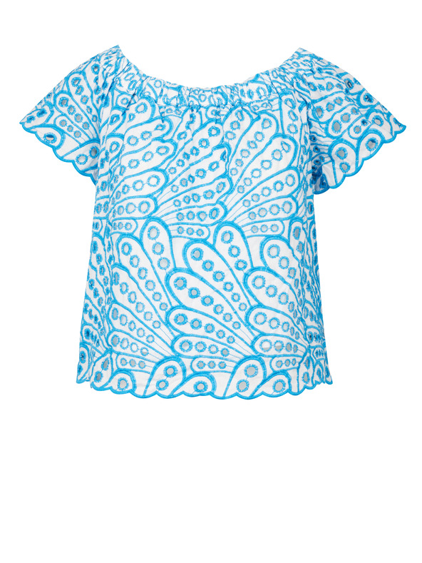 Orsay Bluză de damă albastră cu model ORSAY