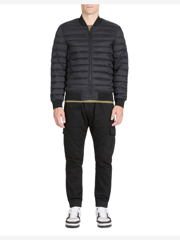 Celio Jachetă neagră pentru bărbați Celio Julighty