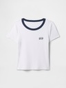 GAP Tricou crop cu nervuri GAP