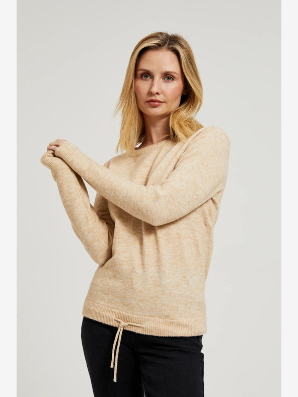Moodo Pulover pentru femei Moodo Beige