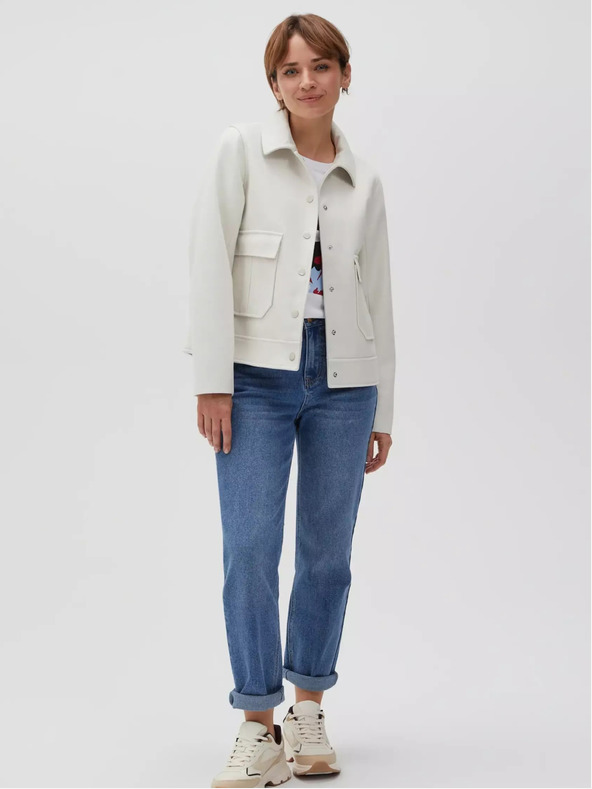 Moodo Jachetă cu cămașă crem Moodo, damă