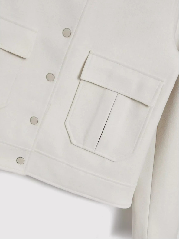 Moodo Jachetă cu cămașă crem Moodo, damă