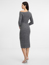 Orsay Rochie gri cu mânecă lungă pentru femei ORSAY