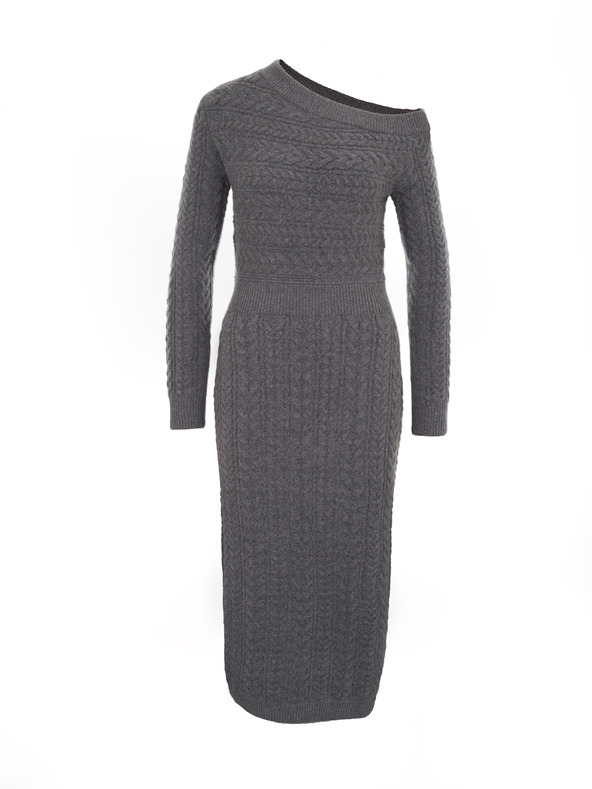 Orsay Rochie gri cu mânecă lungă pentru femei ORSAY