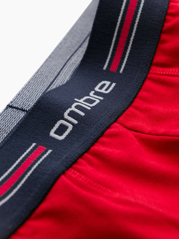 Ombre Clothing Boxer clasic pentru bărbați cu dungă și elastic Ombre Clothing