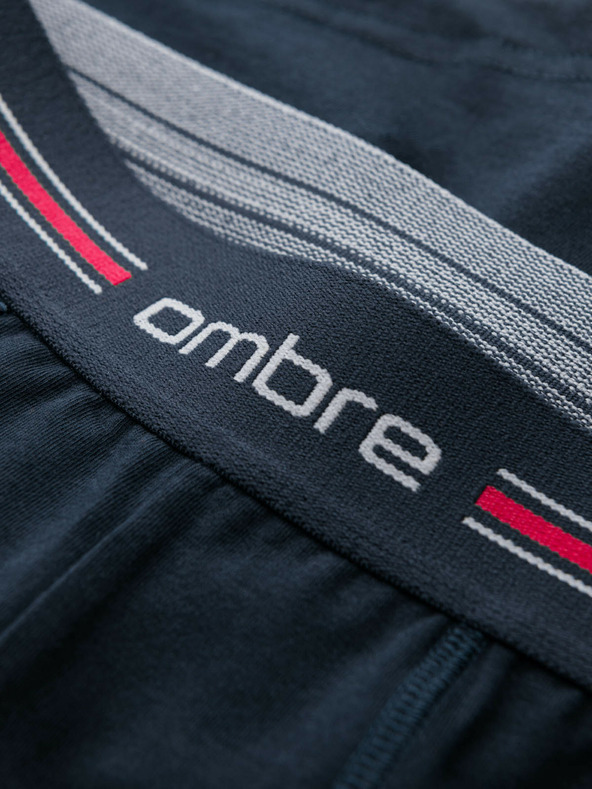 Ombre Clothing Boxer clasic pentru bărbați cu dungă și elastic Ombre Clothing