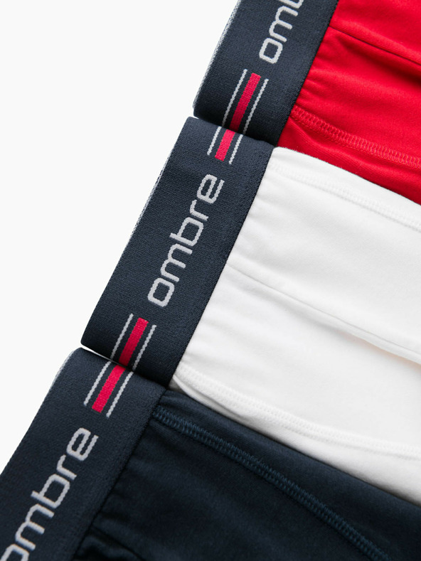 Ombre Clothing Boxer clasic pentru bărbați cu dungă și elastic Ombre Clothing