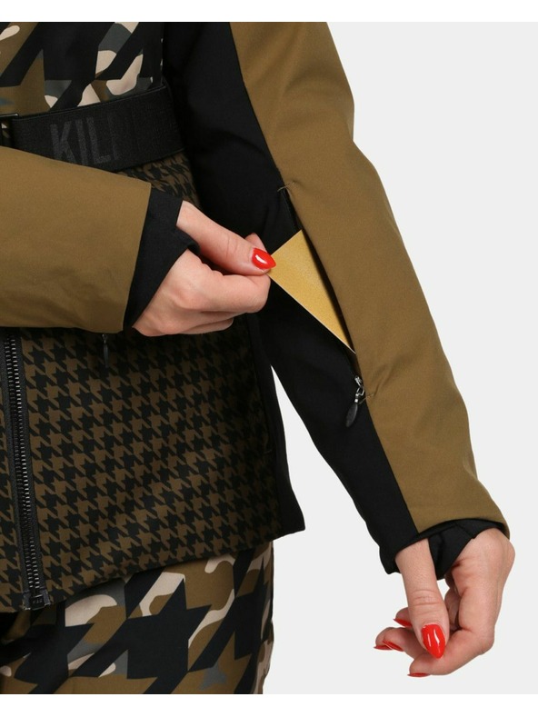 Kilpi Jachetă de schi pentru femei Kilpi CLAIR-W Khaki