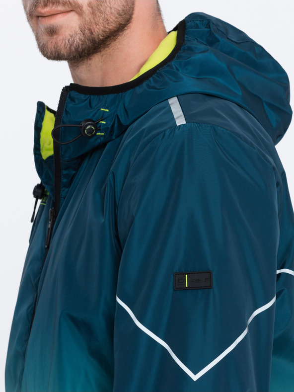 Ombre Clothing Jachetă sport verde și petrol pentru bărbați Ombre Clothing