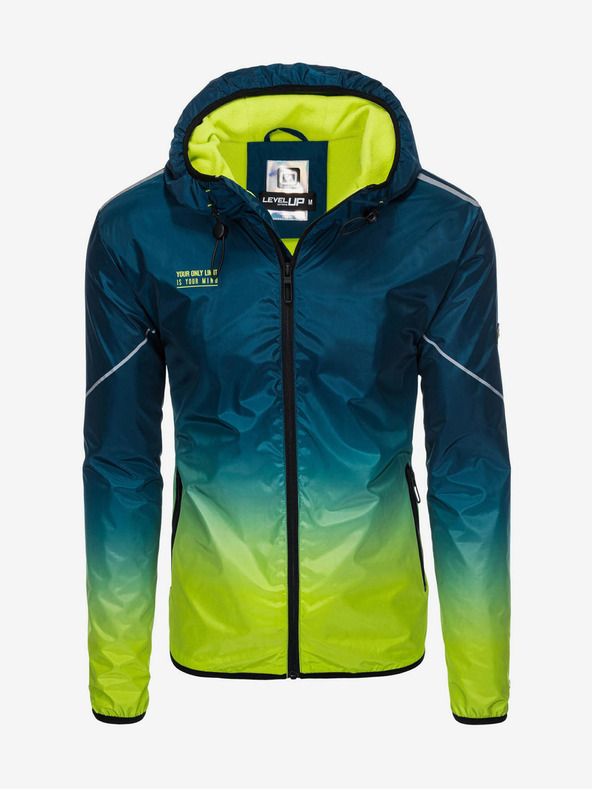 Ombre Clothing Jachetă sport verde și petrol pentru bărbați Ombre Clothing