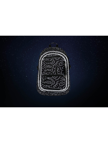 BAAGL Rucsac școlar negru Baagl Core Element