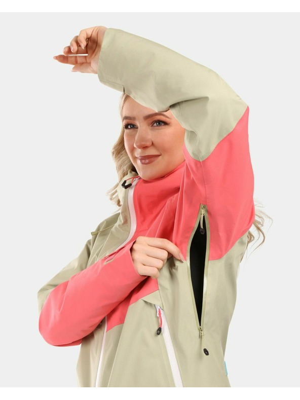 Kilpi Geacă hardshell impermeabilă Kilpi MAMBA-W Bej pentru femei