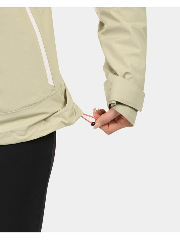 Kilpi Geacă hardshell impermeabilă Kilpi MAMBA-W Bej pentru femei