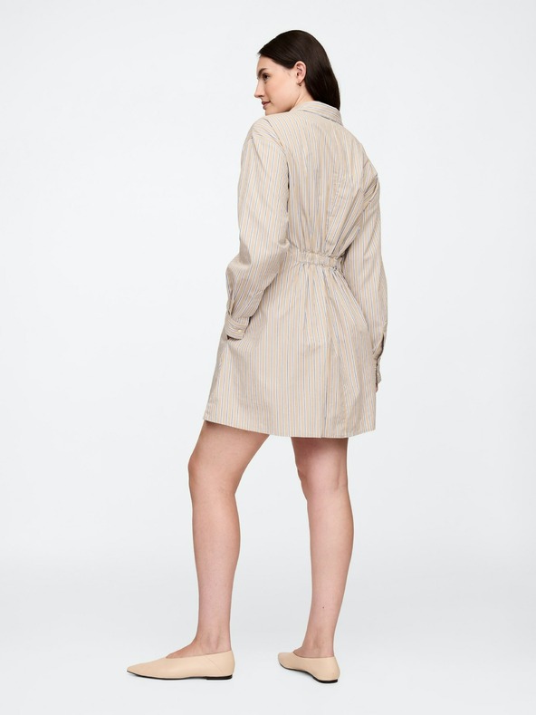 GAP Rochie mini cămașă din poplin GAP