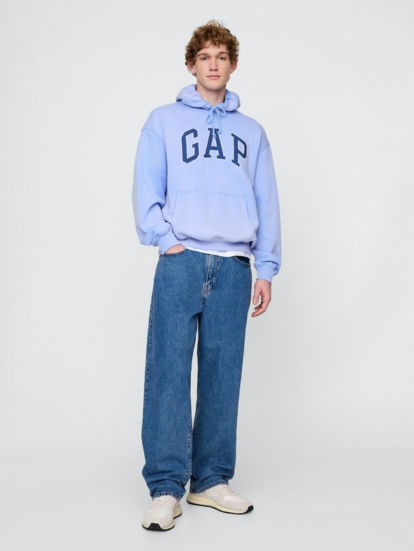 GAP Hanorac oversize cu logo Americana Unisex GAP