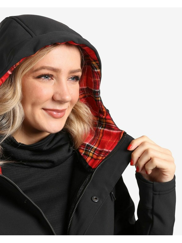 Kilpi Palton Softshell pentru femei Kilpi LASIKA-W Negru