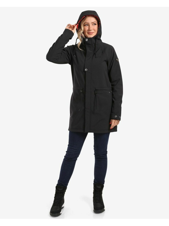 Kilpi Palton Softshell pentru femei Kilpi LASIKA-W Negru