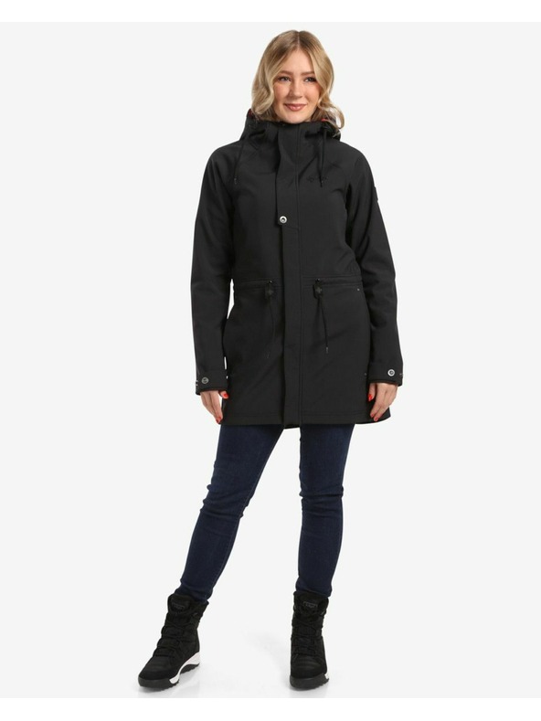 Kilpi Palton Softshell pentru femei Kilpi LASIKA-W Negru
