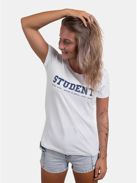 ZOOT.Original Tricou alb pentru femei ZOOT Original Student