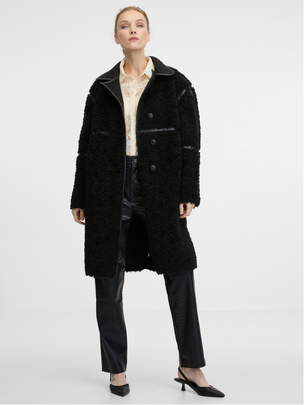 Orsay Palton negru pentru femei ORSAY