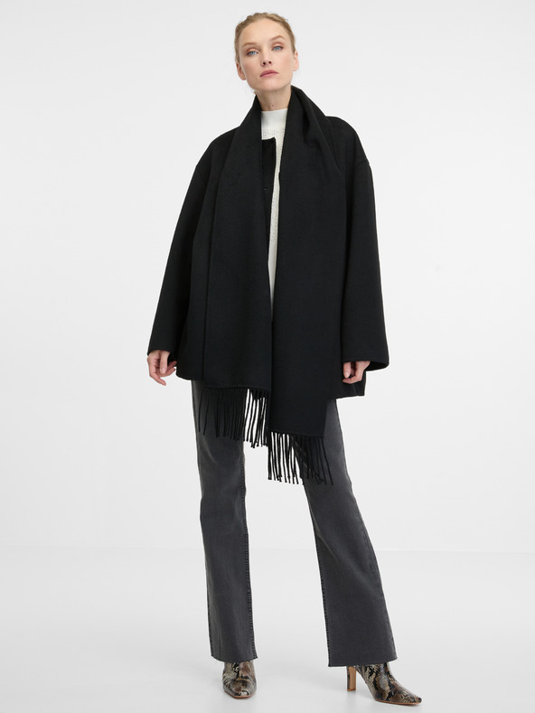 Orsay Palton negru pentru femei ORSAY