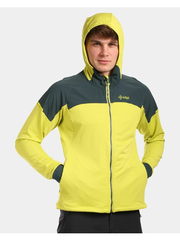 Kilpi Hanorac elastic pentru bărbați Kilpi MEMPHIS-M Verde deschis