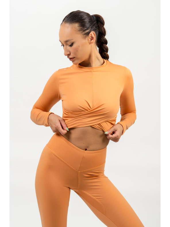 Nebbia Crop top cu mâneci lungi ELEVATED 468