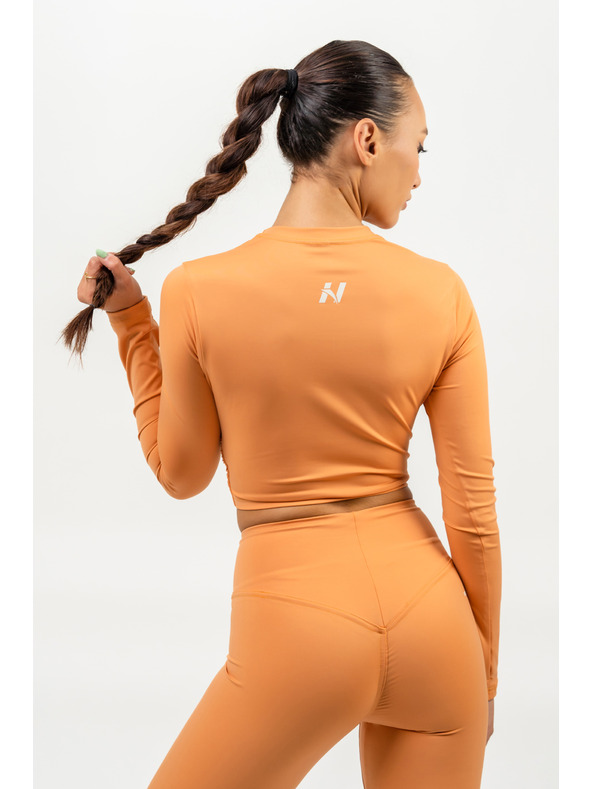 Nebbia Crop top cu mâneci lungi ELEVATED 468