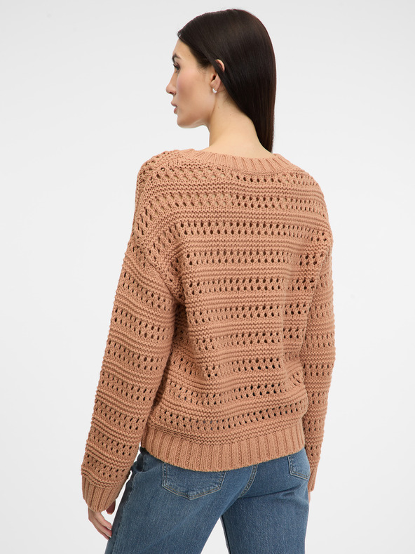 Orsay Pulover pentru femei maro deschis ORSAY