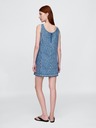 GAP Rochie mini din denim UltraSoft Americana GAP